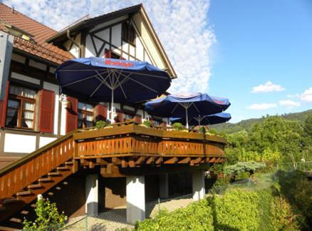 Hotel Restaurant Adler Buehlertal Buitenkant foto